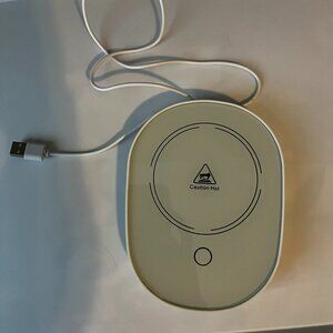 USB Coffee Mug Warmer Festive Voice Beverage Warmer Desk Cup Heater